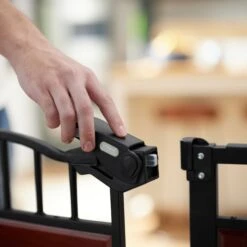 Frisco Wood Accents Extra Wide Auto-close Pet Gate, 30-in -Dog Supply Store 352631 PT4. AC SS1800 V1657747161