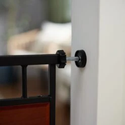 Frisco Wood Accents Extra Wide Auto-close Pet Gate, 30-in -Dog Supply Store 352631 PT5. AC SS1800 V1657747161