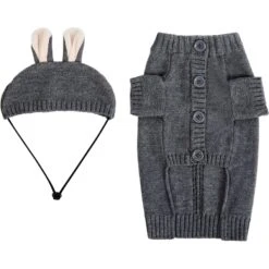 Frisco Bunny Hooded Dog & Cat Sweater 11 Frisco Bunny Hooded Dog & Cat Sweater -Dog Supply Store 353571 PT5. AC SS1800 V1659727074
