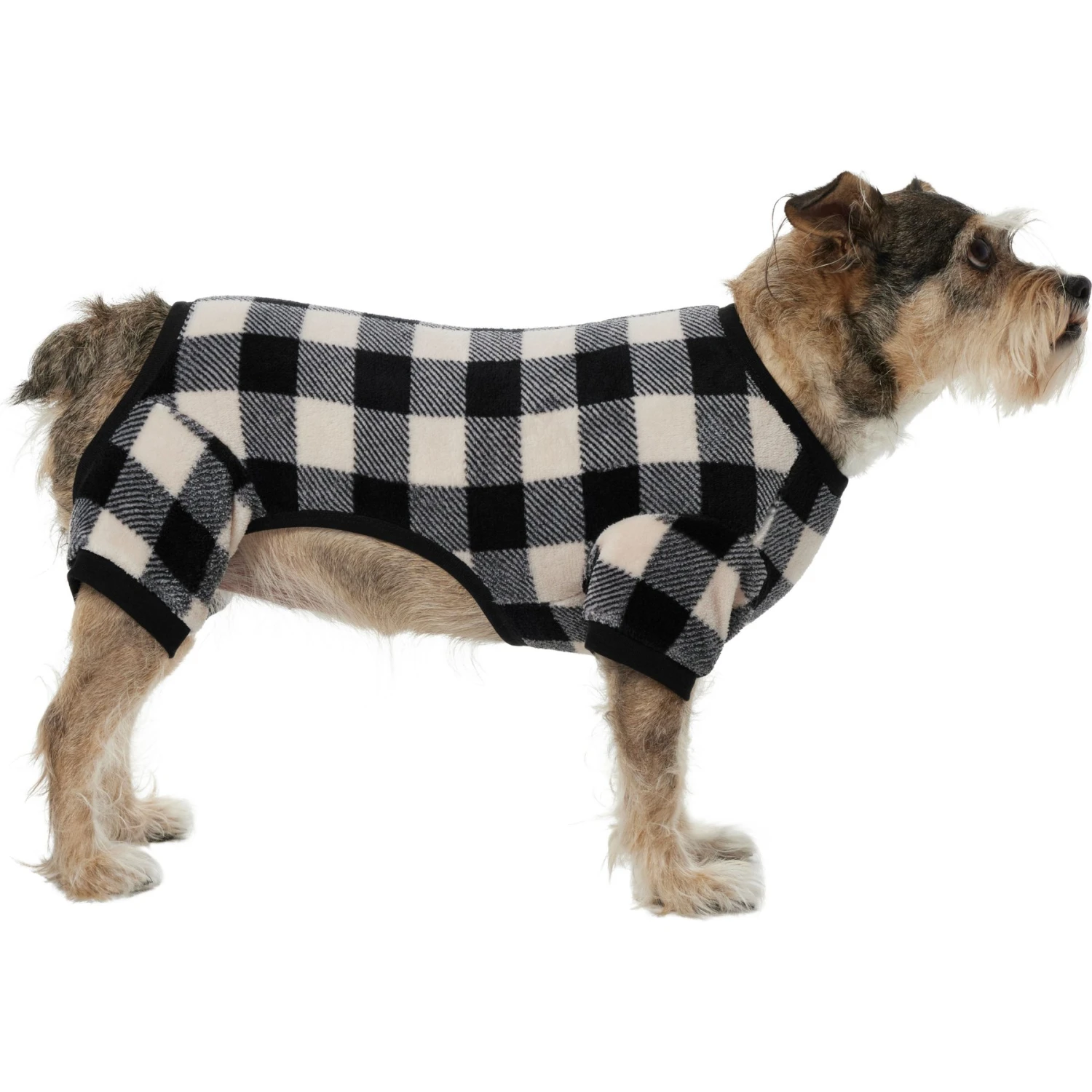 Frisco Plaid Dog & Cat Fleece Pajamas 1 Frisco Plaid Dog & Cat Fleece Pajamas