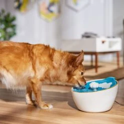 Frisco Ceramic Clouds Dog & Cat Fountain -Dog Supply Store 355803 PT4. AC SS1800 V1665684810