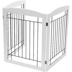 Pawland Freestanding Foldable Wire Dog Gate -Dog Supply Store 356195 PT5. AC SS1800 V1641607912