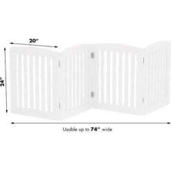 Pawland Freestanding Foldable Wooden Dog Gate -Dog Supply Store 356204 PT4. AC SS1800 V1641605269