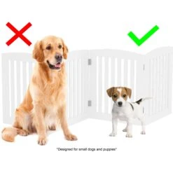 Pawland Freestanding Foldable Wooden Dog Gate -Dog Supply Store 356204 PT5. AC SS1800 V1641601384