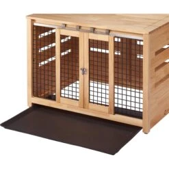 TRINITY Crate Accent Table Double Door Furniture Style Dog & Cat Crate 16 TRINITY Crate Accent Table Double Door Furniture Style Dog & Cat Crate -Dog Supply Store 357158 PT7. AC SS1800 V1641616639