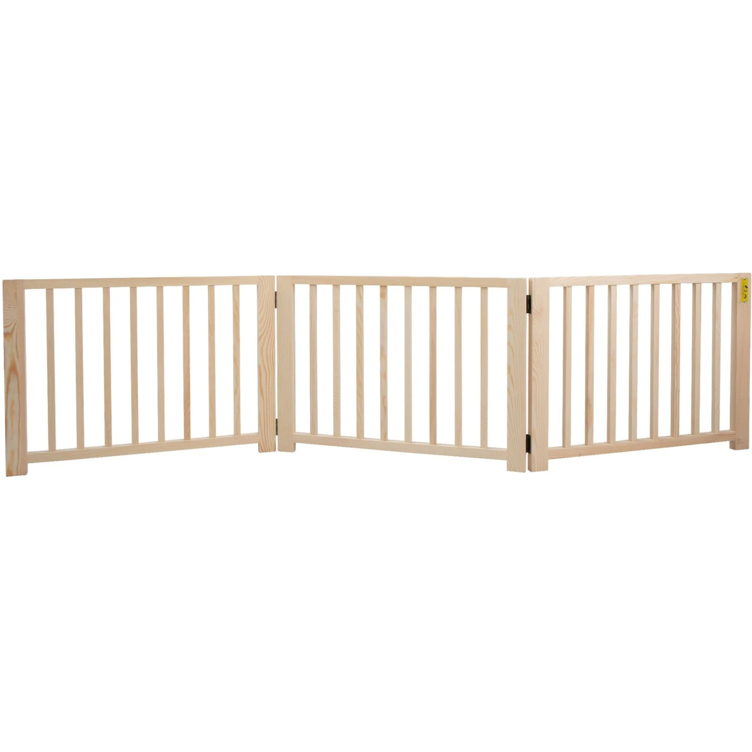 Coziwow By Jaxpety 3 Panel Freestanding Dog Gate 3 Coziwow By Jaxpety 3 Panel Freestanding Dog Gate - Image 3