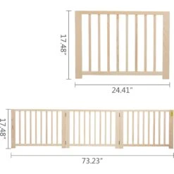 Coziwow By Jaxpety 3 Panel Freestanding Dog Gate 14 Coziwow By Jaxpety 3 Panel Freestanding Dog Gate -Dog Supply Store 357318 PT5. AC SS1800 V1665526500