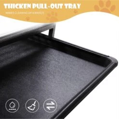 Coziwow By Jaxpety Heavy Duty Dog Crate With Double Door Removable Pan & Caster -Dog Supply Store 357325 PT5. AC SS1800 V1684342245