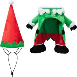 Frisco Front Walking Elf Dog & Cat Costume -Dog Supply Store 357956 PT6. AC SS1800 V1660765543