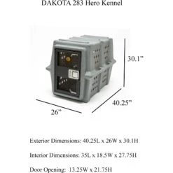 Dakota 283 Hero Dog Kennel -Dog Supply Store 361563 PT4. AC SS1800 V1696354003