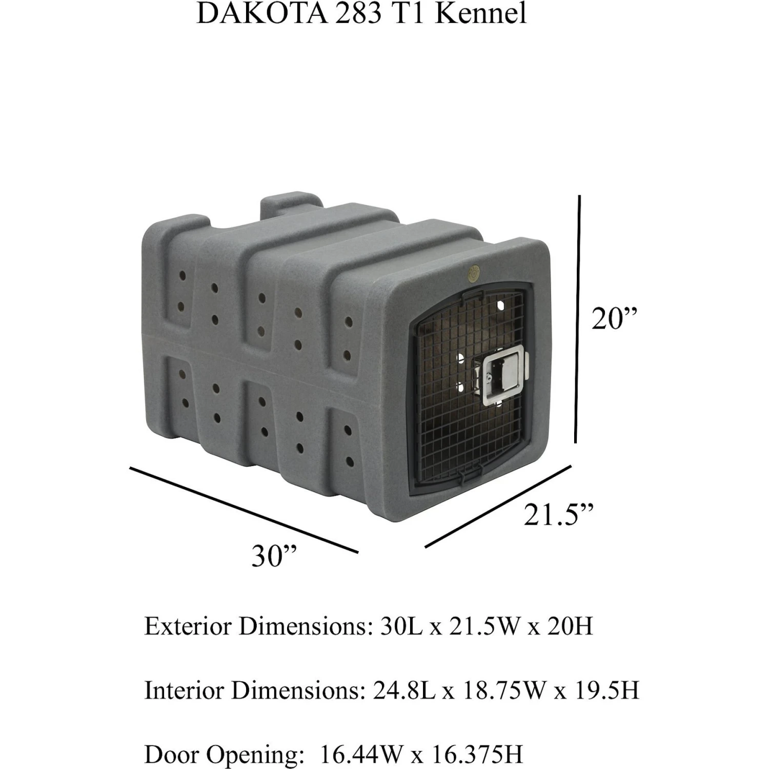 Dakota 283 T1 Dog Kennel 2 Dakota 283 T1 Dog Kennel - Image 2