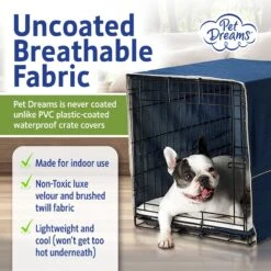 Pet Dreams Double Door Dog Crate Cover 9 Pet Dreams Double Door Dog Crate Cover -Dog Supply Store 362682 PT2. AC SS1800 V1684874996