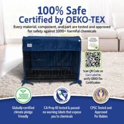 Pet Dreams Double Door Dog Crate Cover 10 Pet Dreams Double Door Dog Crate Cover -Dog Supply Store 362682 PT3. AC SS1800 V1684885665