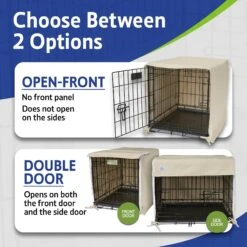 Pet Dreams Double Door Dog Crate Cover 11 Pet Dreams Double Door Dog Crate Cover -Dog Supply Store 362682 PT4. AC SS1800 V1684887050