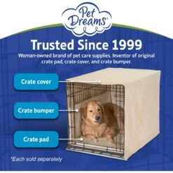 Pet Dreams Double Door Dog Crate Cover 13 Pet Dreams Double Door Dog Crate Cover -Dog Supply Store 362682 PT6. AC SS1800 V1684885605