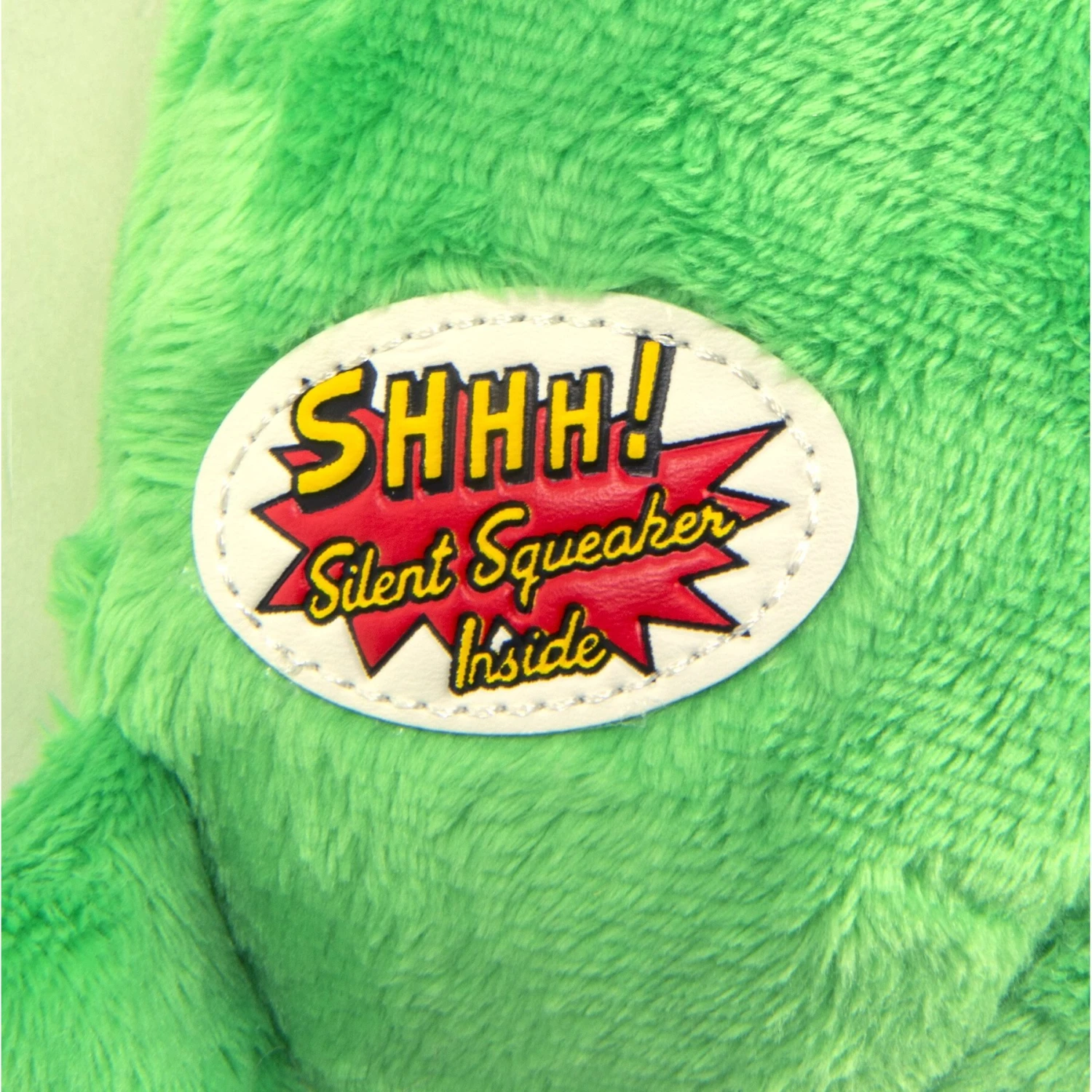 GoDog Silent Squeak Flips Gator Monkey Dog Toy, Green 4 GoDog Silent Squeak Flips Gator Monkey Dog Toy, Green - Image 4