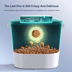 Pawshelf Vacuum Dog & Cat Food Storage Container, White, Medium -Dog Supply Store 364533 PT3. AC SS1800 V1646695627