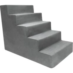 Precious Tails High Density Foam 5 Steps Dog & Cat Stairs 11 Precious Tails High Density Foam 5 Steps Dog & Cat Stairs -Dog Supply Store 366783 PT2. AC SS1800 V1644375427