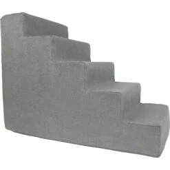 Precious Tails High Density Foam 5 Steps Dog & Cat Stairs 13 Precious Tails High Density Foam 5 Steps Dog & Cat Stairs -Dog Supply Store 366783 PT4. AC SS1800 V1644385934