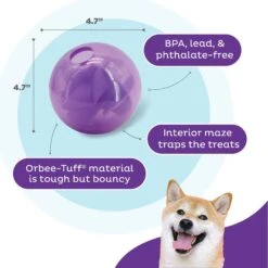 Planet Dog Orbee-Tuff Mazee Interactive Treat Dispensing Puzzle Dog Toy -Dog Supply Store 367757 PT2. AC SS1800 V1644525425