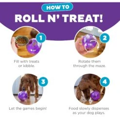 Planet Dog Orbee-Tuff Mazee Interactive Treat Dispensing Puzzle Dog Toy -Dog Supply Store 367757 PT3. AC SS1800 V1644532493