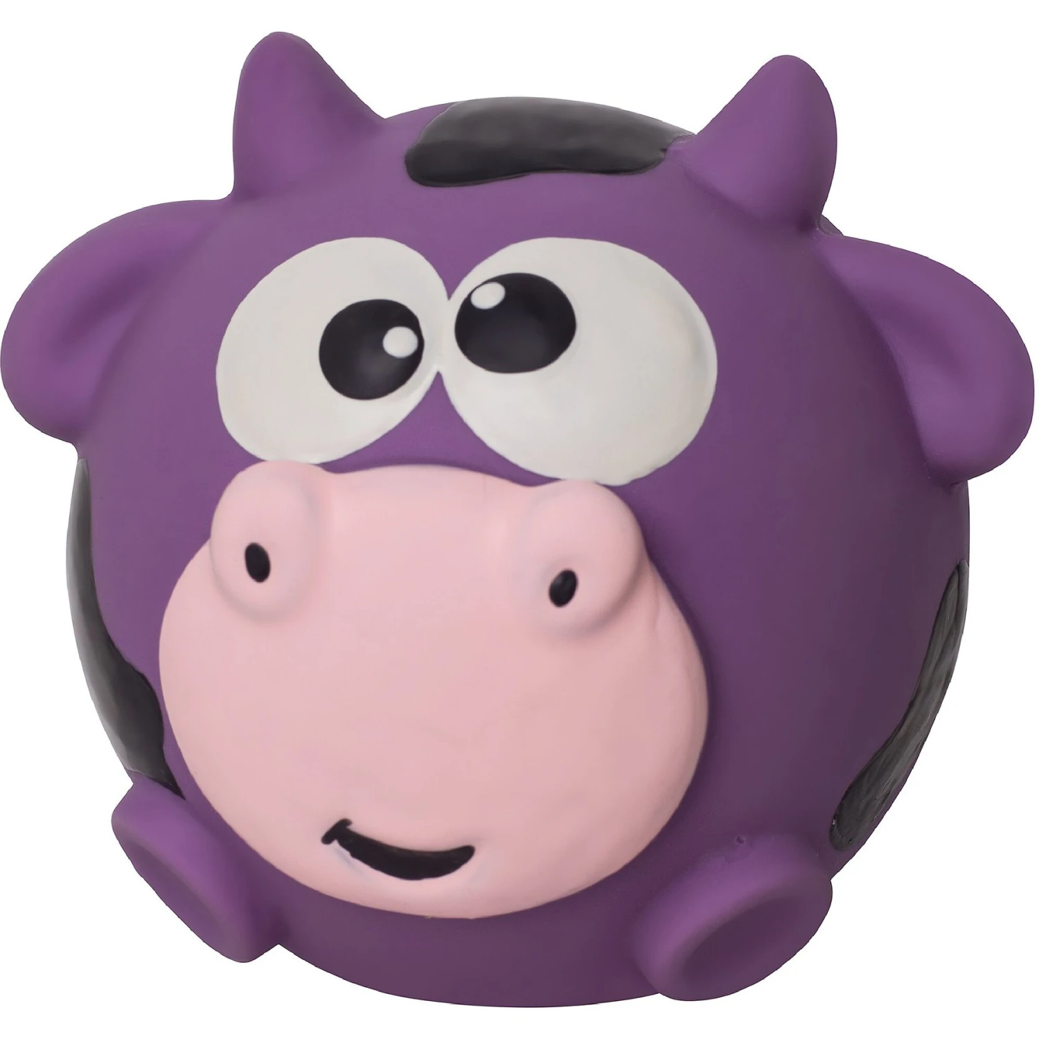 Outward Hound Sillyz Cow Latex Rubber Squeaky Ball Dog Toy 1 Outward Hound Sillyz Cow Latex Rubber Squeaky Ball Dog Toy