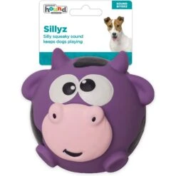 Outward Hound Sillyz Cow Latex Rubber Squeaky Ball Dog Toy 11 Outward Hound Sillyz Cow Latex Rubber Squeaky Ball Dog Toy -Dog Supply Store 368198 PT5. AC SS1800 V1644529043