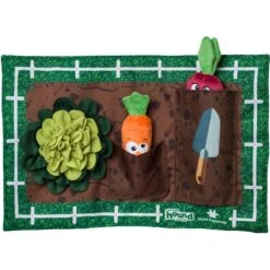 Outward Hound Activity Matz Garden Game Puzzle Plush Dog Toy