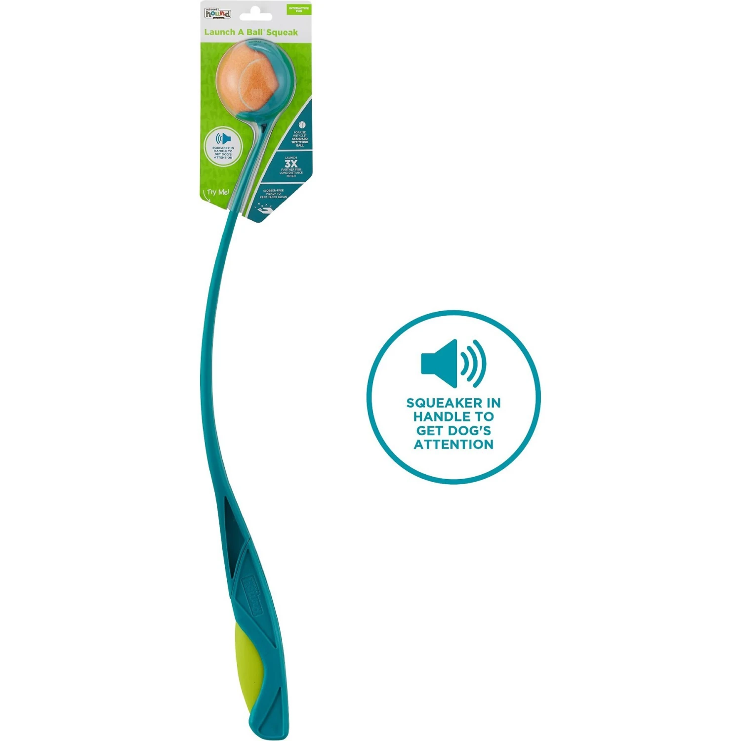 Outward Hound Launch A Ball Squeak Interactive Tennis Ball Launcher Dog Toy 6 Outward Hound Launch A Ball Squeak Interactive Tennis Ball Launcher Dog Toy - Image 6