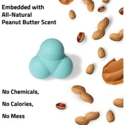Playology All Natural Peanut Butter Scented Squeaky Bounce Ball Dog Toy, Blue, Large 5 Playology All Natural Peanut Butter Scented Squeaky Bounce Ball Dog Toy, Blue, Large -Dog Supply Store 370229 PT2. AC SS1800 V1657657436
