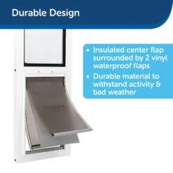 PetSafe Extreme Weather Sliding Glass Dog & Cat Door Replacement 8 PetSafe Extreme Weather Sliding Glass Dog & Cat Door Replacement -Dog Supply Store 370781 PT3. AC SS1800 V1645808188