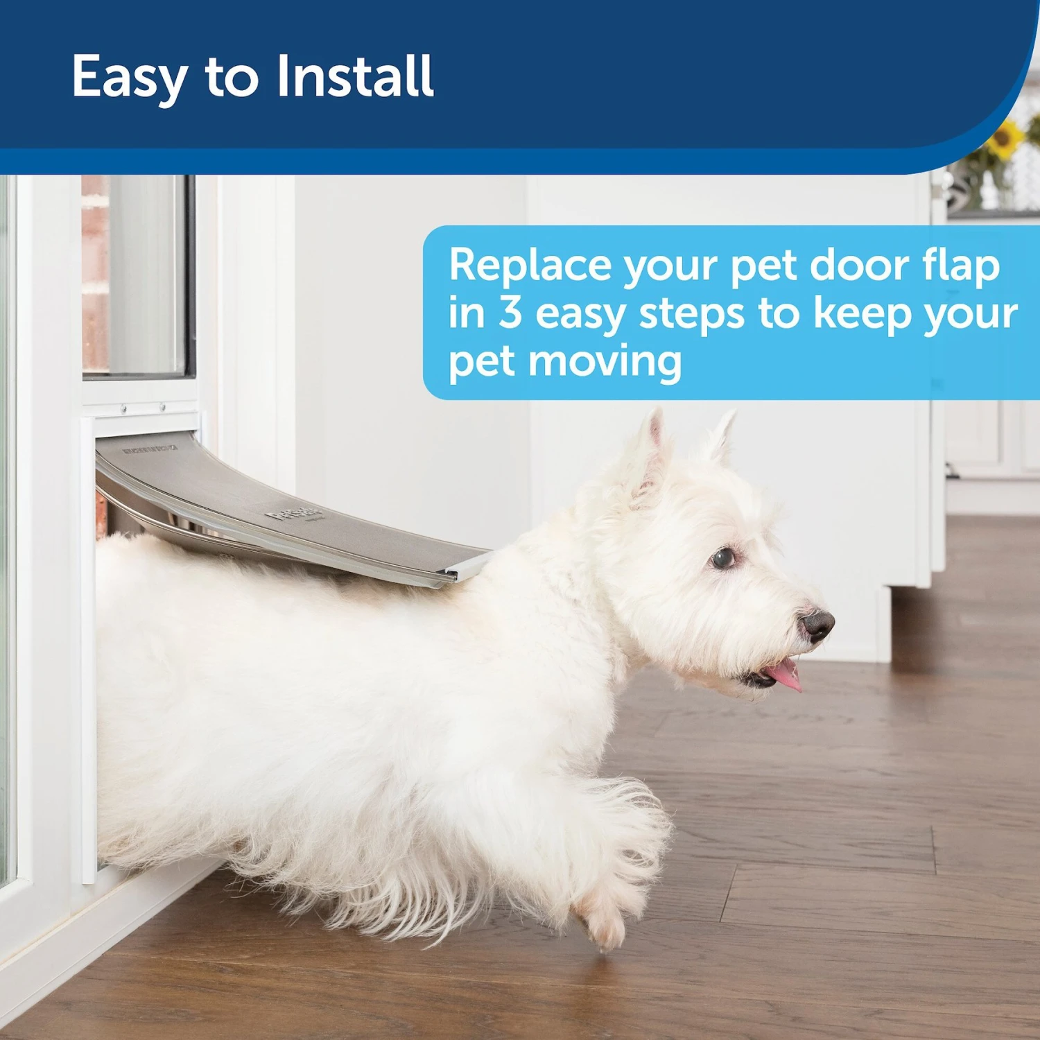 PetSafe Extreme Weather Sliding Glass Dog & Cat Door Replacement 5 PetSafe Extreme Weather Sliding Glass Dog & Cat Door Replacement - Image 5