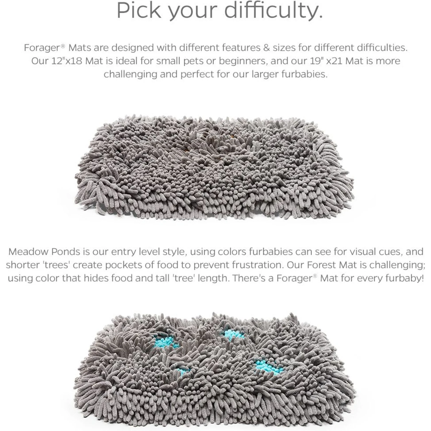 Pet Parents Forager Slow Feeder Cat & Dog Snuffle Mat & Feeding Mat 4 Pet Parents Forager Slow Feeder Cat & Dog Snuffle Mat & Feeding Mat - Image 4