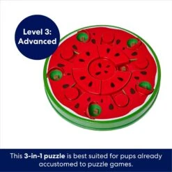 Frisco Watermelon Interactive Puzzle Dog Toy, Advanced -Dog Supply Store 506322 PT4. AC SS1800 V1675713978