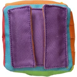 FouFIT Hide 'n Seek Cube Dog Toys, Multicolor, 1 Count -Dog Supply Store 528270 PT3. AC SS1800 V1650394596
