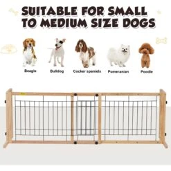Coziwow Adjustable Freestanding Dog Gate 16 Coziwow Adjustable Freestanding Dog Gate -Dog Supply Store 528646 PT7. AC SS1800 V1671217906