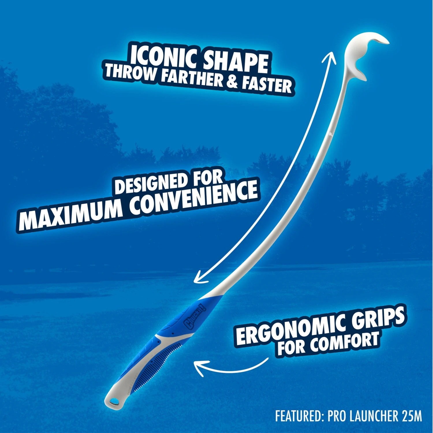 Chuckit! Sport Launcher Dog Toy, Color Varies 3 Chuckit! Sport Launcher Dog Toy, Color Varies - Image 3