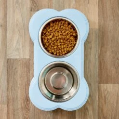 Loving Pets Dolce Double Diner Pet Dish, Murano -Dog Supply Store 54522 PT7. AC SS1800 V1515085508