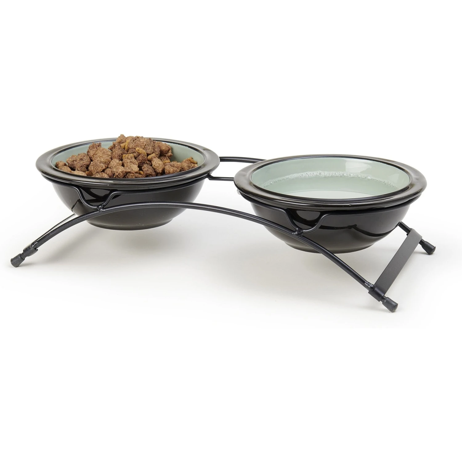 PetRageous Designs Buddy's Best Double Diner Elevated Dog & Cat Bowls 1 PetRageous Designs Buddy's Best Double Diner Elevated Dog & Cat Bowls