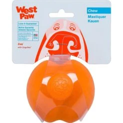 West Paw Zogoflex Jive Tough Ball Dog Toy -Dog Supply Store 58041 PT8. AC SS1800 V1542742697