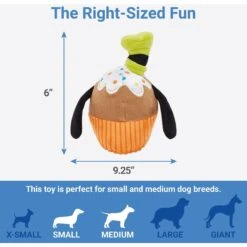 Disney Mickey Mouse Donut Plush Squeaky Dog Toy + 3 Items 12 Disney Mickey Mouse Donut Plush Squeaky Dog Toy + 3 Items -Dog Supply Store 582398 PT4. AC SS1800 V1658238570