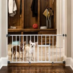 Carlson Pet Products Mini Dog Gate With Pet Door -Dog Supply Store 58485 PT3. AC SS1800 V1566310706