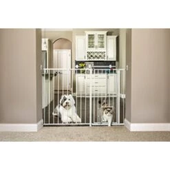 Carlson Pet Products Maxi Walk-Thru Dog Gate With Small Pet Door -Dog Supply Store 58487 PT3. AC SS1800 V1567719451