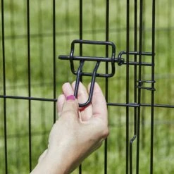 MidWest Wire Dog Exercise Pen With Step-Thru Door, Black E-Coat -Dog Supply Store 60389 PT5. AC SS1800 V1567184571