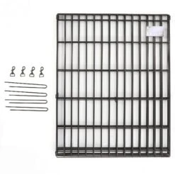 MidWest Wire Dog Exercise Pen With Step-Thru Door, Black E-Coat -Dog Supply Store 60389 PT8. AC SS1800 V1672761166