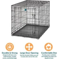 MidWest LifeStages Single Door Collapsible Wire Dog Crate 14 MidWest LifeStages Single Door Collapsible Wire Dog Crate -Dog Supply Store 60411 PT6. AC SS1800 V1647554635