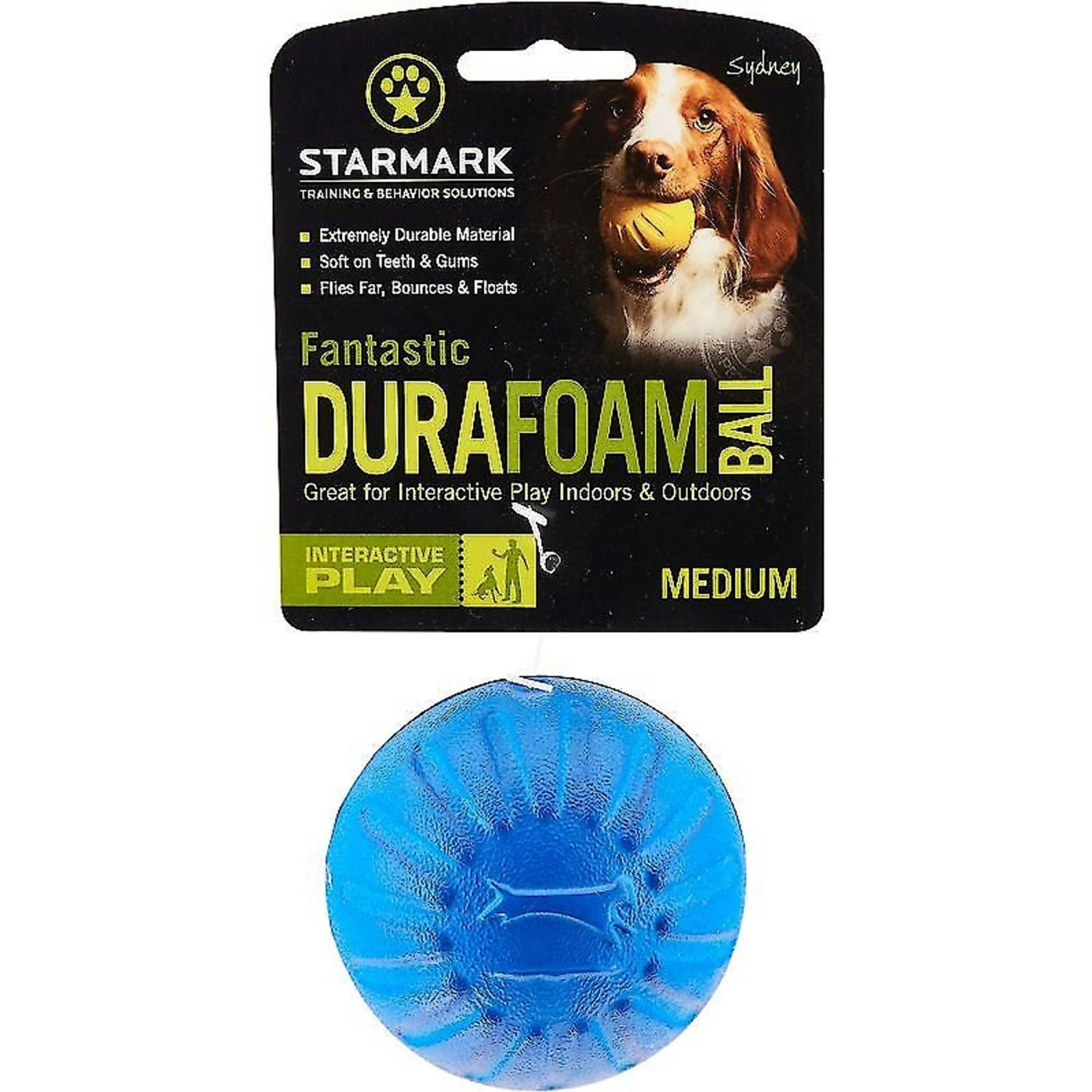 Starmark Fantastic DuraFoam Ball Tough Dog Toy, Color Varies 4 Starmark Fantastic DuraFoam Ball Tough Dog Toy, Color Varies - Image 4