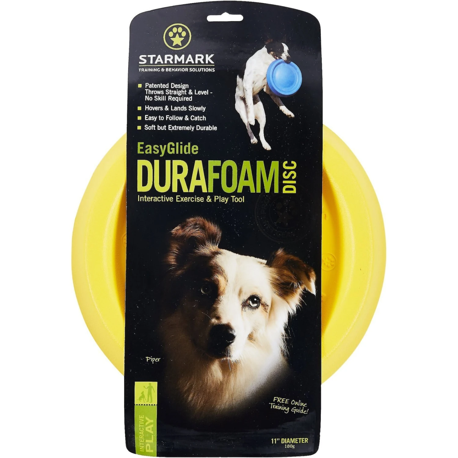 Starmark Easy Glide DuraFoam Flying Disc Dog Toy, Color Varies 5 Starmark Easy Glide DuraFoam Flying Disc Dog Toy, Color Varies - Image 5