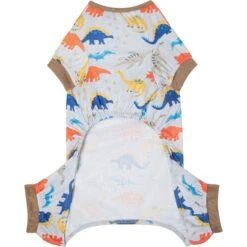 Frisco Dinosaur Dog & Cat Jersey PJs -Dog Supply Store 609062 PT5. AC SS1800 V1676643776