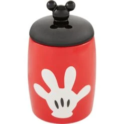 Disney Table Scraps Mickey Mouse Hot Diggity Dog Recipe Upcycled Jerky Dog Treats, 5-oz Bag & Disney Mickey Mouse Ceramic Dog & Cat Treat Jar -Dog Supply Store 623510 PT5. AC SS1800 V1661895959